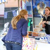 Eva Tzatziki's homemade Greek food is among the traders who will be at this month's market on Saturday.  (Pic: Mark Ferguson)