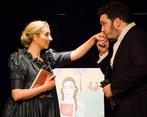 Jessica Leary and Andrew McTaggart performing A Little Bit of Eugene Onegin, coming to the Burgh Halls in June. (Pic: Sally Jubb)