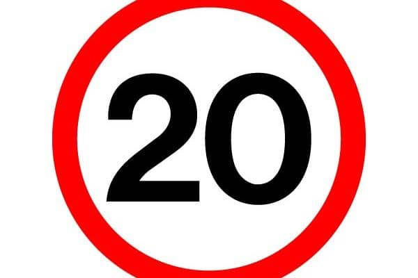 Council is proposing a 20mph limit for groups of houses in rural areas under the new plans.