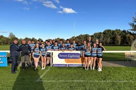 Falkirk Rugby Club’s midi section sponsor Street Lighting Supplies (Pics: Submitted)