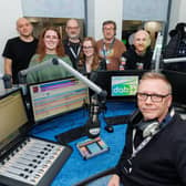 Radio Royal DJ Lee Tait and some of the team of staff and volunteers are now reaching a bigger audience after going digital
(Picture: Mark Ferguson, National World)