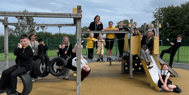 Pupils and staff at Carronshore Primary were pleased with their latest inspection report published this week.  (Pic: Falkirk Council)