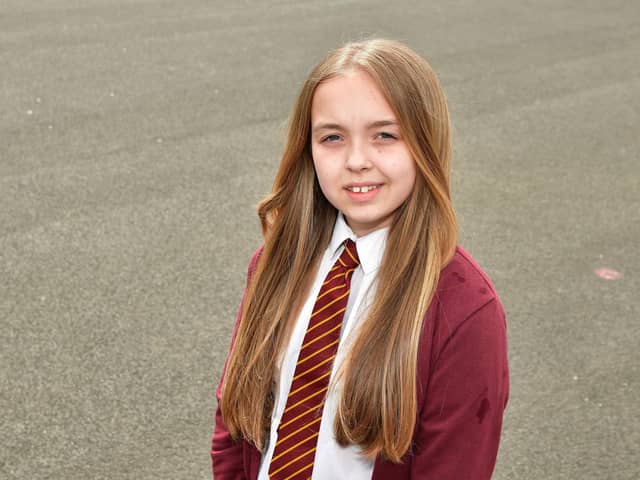 Sacred Heart Primary School pupil Erica Harvey, 10, will be crowned Grangemouth Children's Day Queen for 2023 on Saturday afternoon