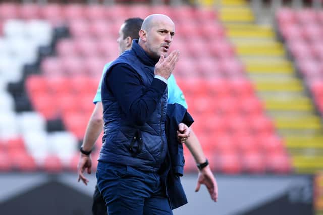 Paul Sheerin is hoping his side keep performing the way they have in recent weeks (Pictures Michael Gillen)