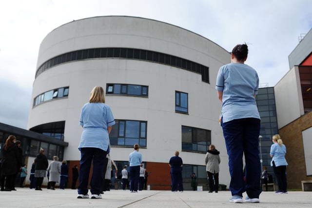 National Day of Reflection at Forth Valley Royal Hospital (Pic: Michael Gillen)