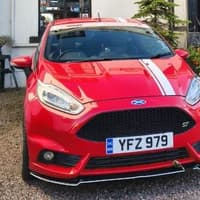 Hunt now on for red car stolen from Falkirk area village