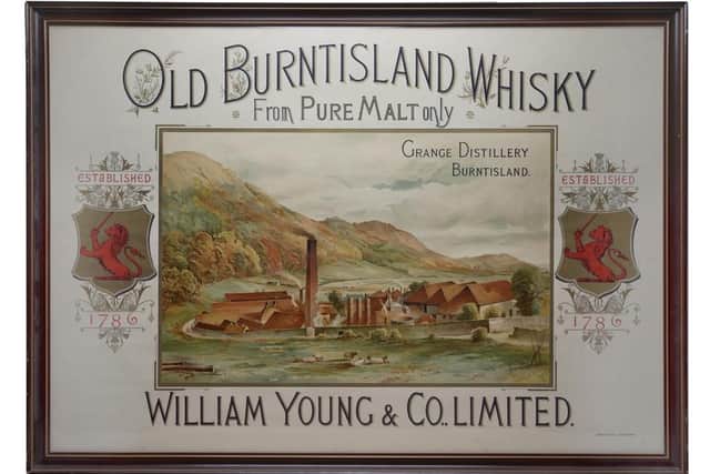 The Old Burntisland Whisky is a rare dram.