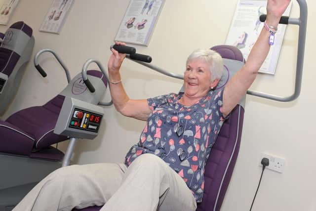 Grangemouth Feelgood Centre features power assisted gym equipment