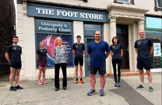 Fitness instructor and triathlon coach Douglas Brodie specialises in sports podiatry