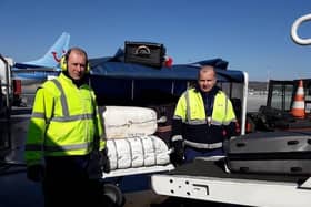 Sandbags from Falkirk arrive in Krakow to be sent to Ukraine to protect monuments