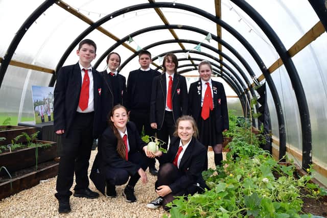 The green fingered pupils behind the success of the Braes High School Polycrub Project