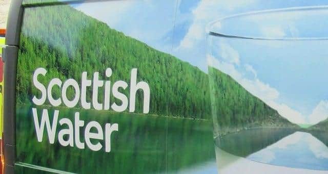 Scottish Water is urging people to stay away from the water at Little Denny Reservoir after blue-green algae was found.