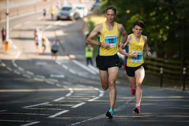 Alastair Hay on way to winning (Pic Angus Laing)