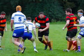 Grangemouth Stags on the attack (Library pic)