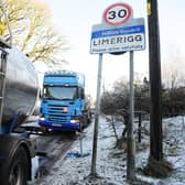 Residents of Limerigg were left without water due to a burst water main and had to have bottles of fresh water distributed among houses and tankers of water topping up the mains supply
