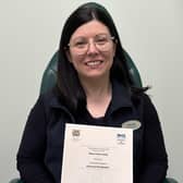 Diana Kelly is one of a handful of opticians across the country who has successfully completed an SQA qualification in glaucoma management.