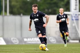 Summer signing Gary Oliver will return to his old club Greenock Morton on Saturday as the Bairns kick off the campaign (Photo: Michael Gillen)