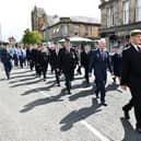 Veterans marched with cadets and other organisations to celebrate Armed Forces Day