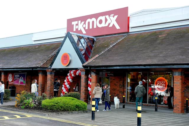 Baillie stole goods from a number of Central Retail Park stores including TK Maxx