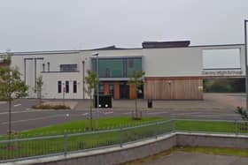 Denny High School is one of two locations in the town that Falkirk Council is looking at as a potential site for new leisure facilities.  (Pic: Google Maps)
