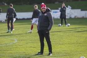 Camelon manager Johnny Harvey (Pic: Scott Louden)