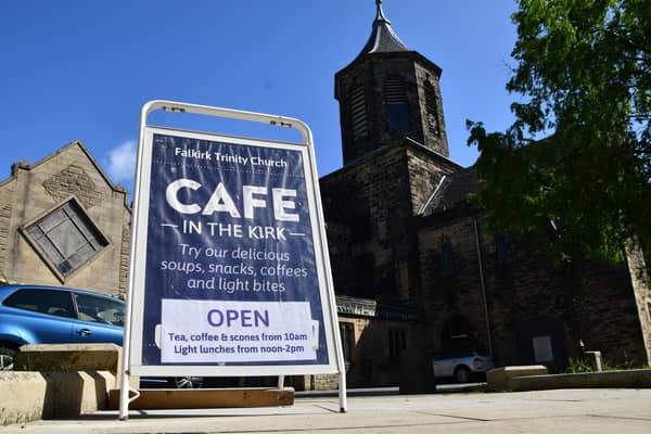 Falkirk Trinity Church cafe now open Wednesday to Friday 10am to 2pm