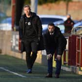 Stenhousemuir manager Stephen Swift (Pic:Dave Johnston)