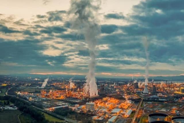 Falkirk Council members will discuss an updated report on the steps being taken to help secure the future of Grangemouth (Picture: Scotdrone)