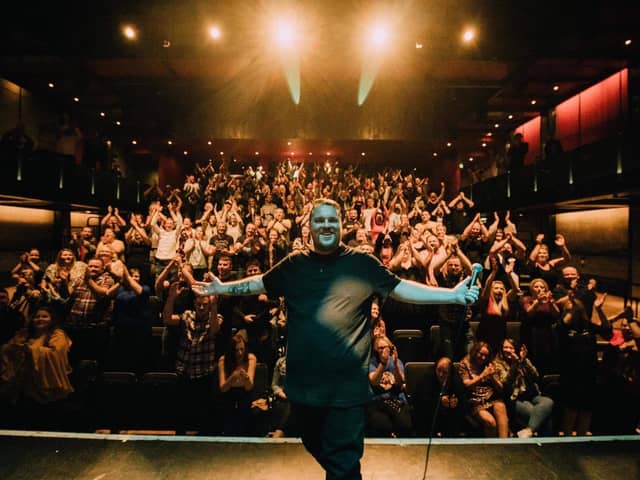 Stand up Gary Faulds is scheduled to play Falkirk Town Hall tonight