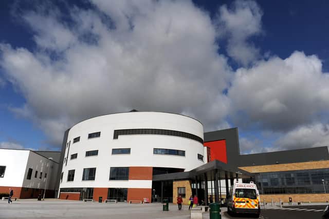 Delayed discharges are high at Forth Valley Royal Hospital