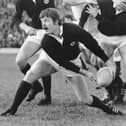 MYSTERY PLAYER: Who is this former Scotland fly-half and ex-SRU president, seen here playing back in 1979? (Photo: Rob Taggart/Central Press/Hulton Archive/Getty Images)