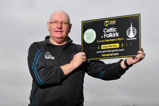 Falkirk boss John McGlynn says Luke Graham is ready to go (Photo: Michael Gillen)