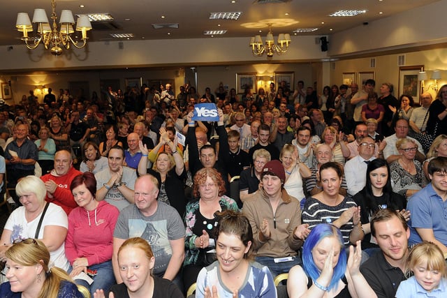 Large turnout for the meeting.