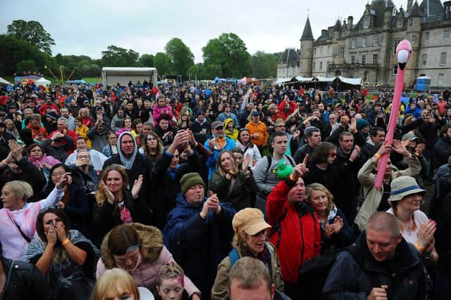Crowds flocked to Callendar Park in Falkirk for the first Vibration Festival in 2019. Picture: Michael Gillen.