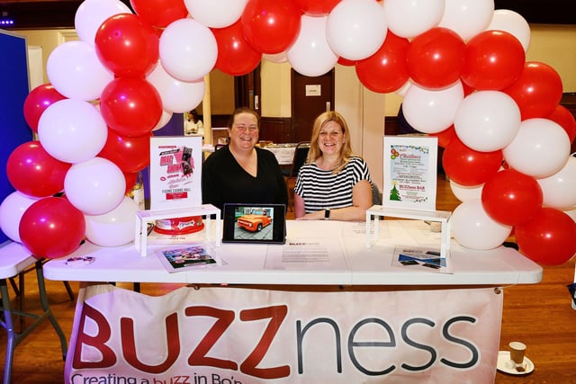 Danielle Douglas, secretary and Dawn Murray, treasurer, of BUZZness.