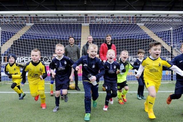 The Junior Bairns last hosted a coaching event over two years ago due to the pandemic (Picture: Michael Gillen)