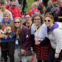 The Deanburn Judo Club walkers prepare to take on the Kiltwalk challenge