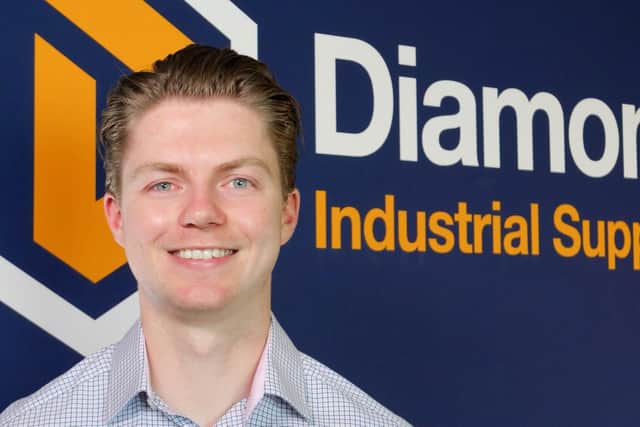 Diamond Industrial Supplies director Craig MacMorran received advice and assistance from Business Gateway
(Picture: Supplied)
