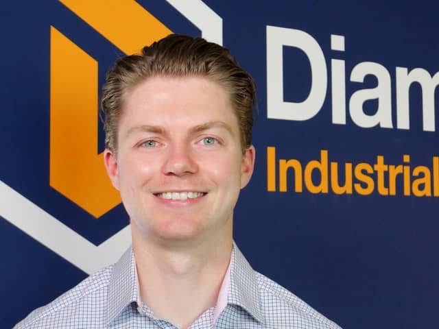 Diamond Industrial Supplies director Craig MacMorran received advice and assistance from Business Gateway
(Picture: Supplied)