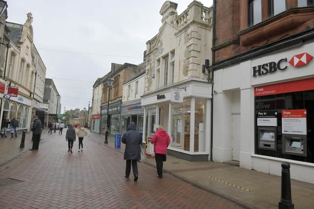 Some traders have re-opened in the town centre, but those non-essential retailers in The Howgate remain closed for now.