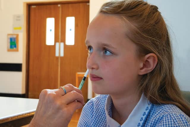 Secondary school pupils will join all primary school children in Scotland in being eligible for this year’s flu vaccine, given as a nasal spray at school.