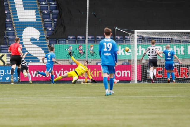 Kieran Offord scored from the angle early on into the game