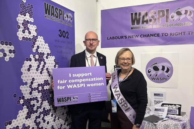 Brian Leishman MP continues to fight for the WASPI women.