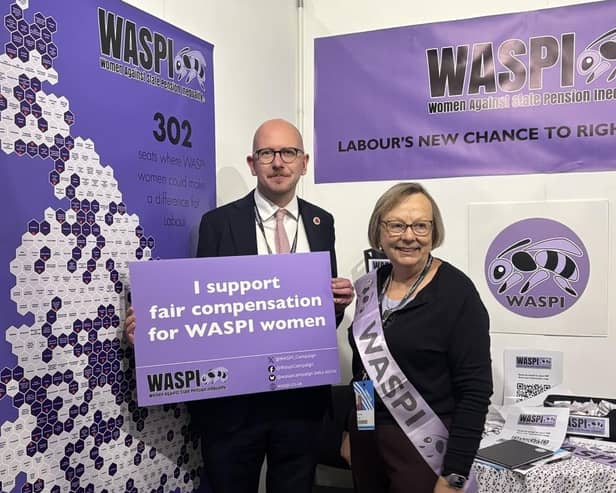 Brian Leishman MP continues to fight for the WASPI women.