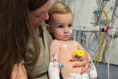 Odin, 2, is continue to battle through his serious heart condition and regular visits to hospital in Glasgow and Newcastle (Picture: Submitted)