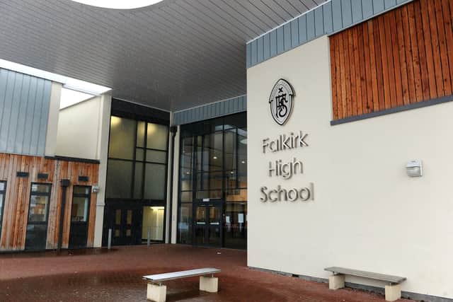 Falkirk High School.