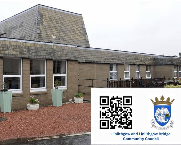 Launched this week, the survey asks the people of Linlithgow to have their say on the future use of the St Michael's Hospital site using the QR code above.