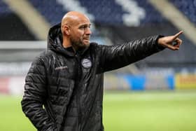 East Stirlingshire boss Pat Scullion and the rest of the backroom team at the Falkirk club ‘couldn’t believe’ the decisions that went against them in their Scottish Cup first round defeat to Huntly (Photo: Ashleigh Maitland Photography)