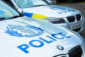 Police found the BMW Jaye had been driving flipped over onto its roof (Picture: Submitted)