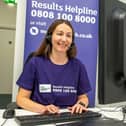 Erin Bartley is one of the SDS results helpline team. Pic: Contributed